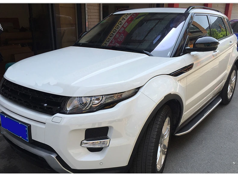 Багажник на крышу для Land Rover Range Rover Evoque 2012- стойки рельсы бар багаж Перевозчик Бар топ стойки рельсовые коробки алюминиевый сплав