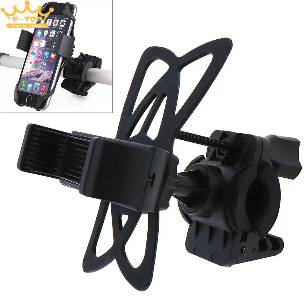 iPhone Samsung GPS Universal Bicycle Handlebar Phone Mount Holder With