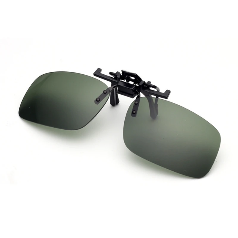 Polarized Clip On Sunglasses Driving Night Vision Lens Sun Glasses Male Anti-UVA UVB For Men Women With Case & Glasses Cloth Polarized Clip On Sunglasses Driving Night Vision Lens Sun Glasses Male Anti-UVA UVB For Men Women With Case & Glasses Cloth