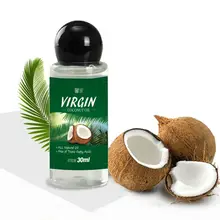 3 шт. натуральный экстракт кокосового масла холодного отжима натуральное масло, полезное для здоровья для ароматерапии Уход за волосами и кожей/Средство для снятия макияжа/сообщение для тела
