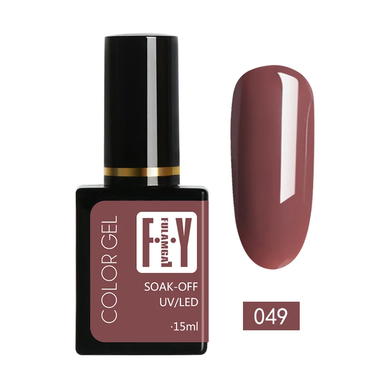 gellak uv 049 Гель-лак для ногтей Nude 15 мл Гель-лак УФ замачиваемый светодиодный гель Nagellak лак Гибридный гвоздь Гель-лак Полупостоянный дизайн ногтей - Цвет: gellak uv 049