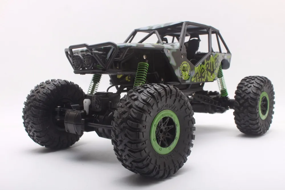 RC Car 2.4GHz Rock Crawler Rally Car 4WD Truck 1:10 Scale Off-road Race Vehicle Buggy Electronic RC Model Toy HB-P1003