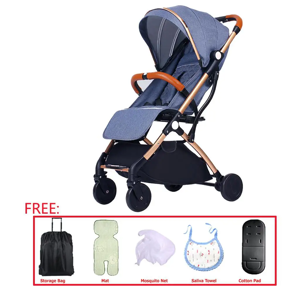 Kidlove Portable Mini Folding Umbrella Shape Outdoor Lying Sitting Stroller for Kids Baby Infant