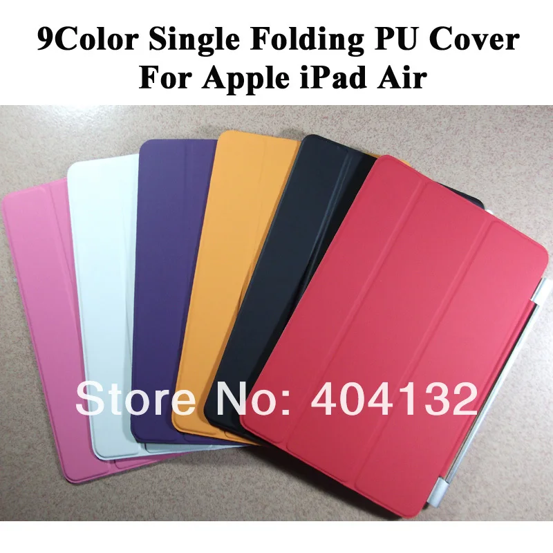 Хорошее Качество Folio тонкий напряжение защитный чехол для Apple iPad Air Smart Cover 30 шт./партия