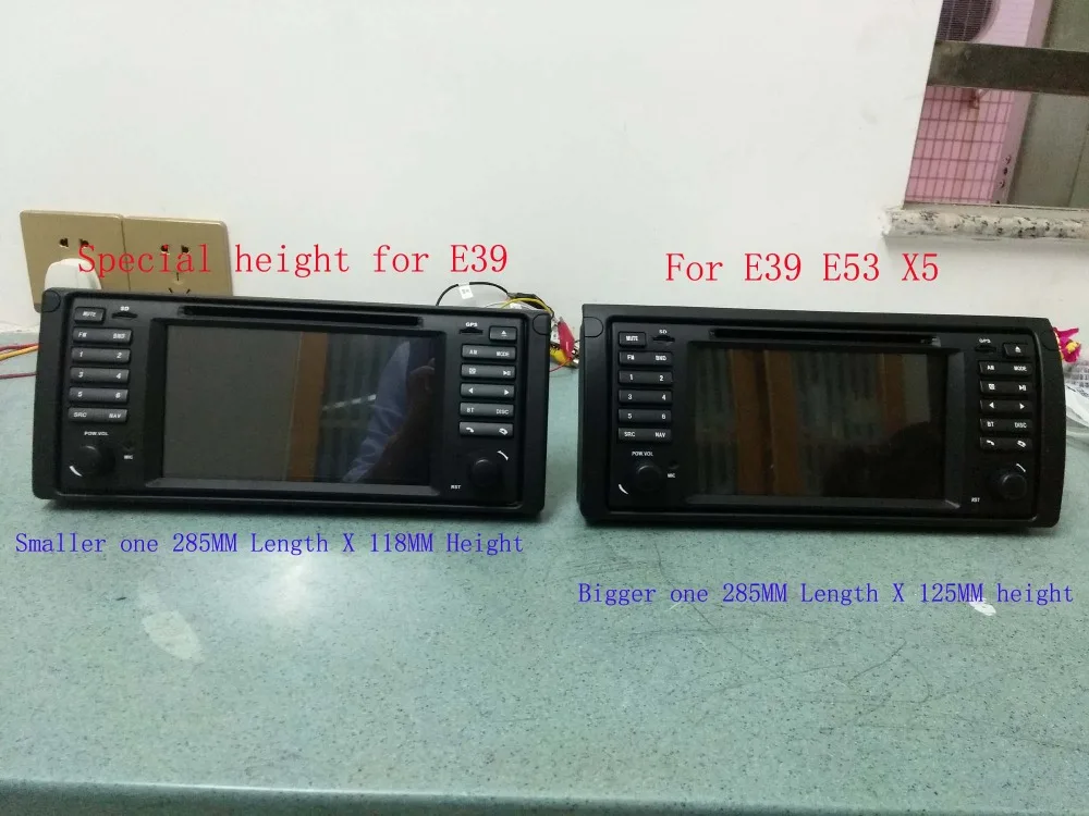 Clearance Android 9.0 8 CORE octa core eight android Car dvd player gps navigation radio For BMW E39 X5 E53 RAM stereo headunits carplay 1