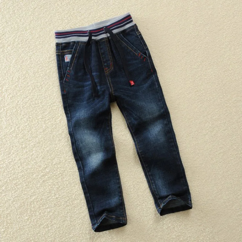 

2019 new children's boys jeans trousers spring and autumn stretch children's pants