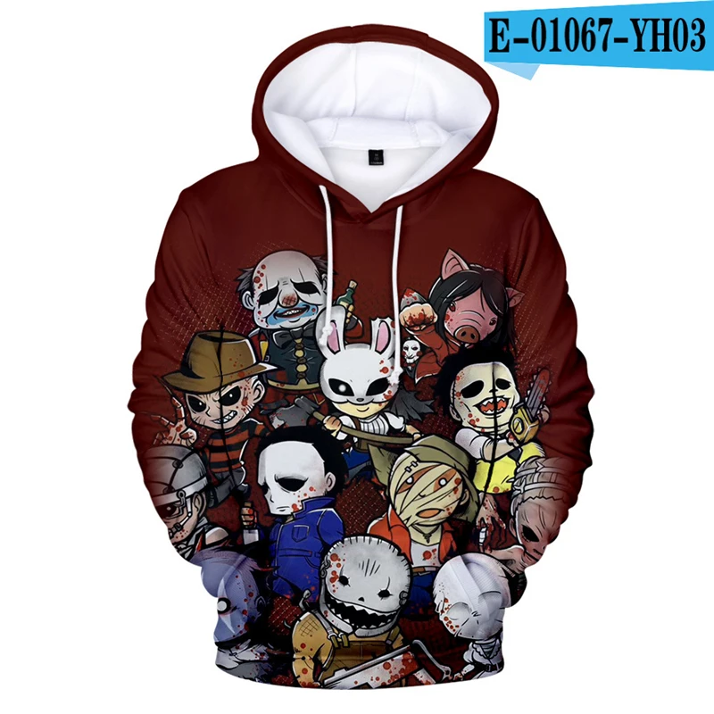 

Dead By Daylight Hoodie Gamer Hoodies Oversized Tracksuit Long Sleeve Printed Hoodies Men Hoody Anime Clothing Cartoon Hooded