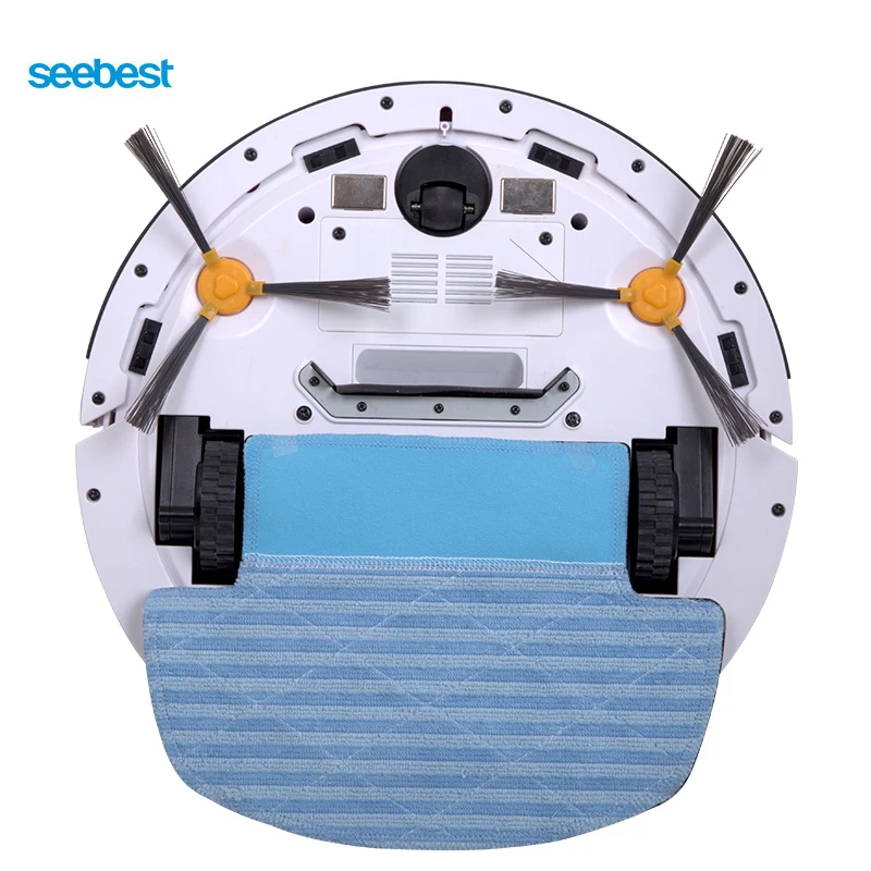 Seebest D752 Wi Fi приложение управления Роботизированный пылесос с мокрой уборкой и