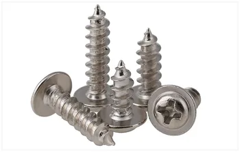 

PWA M2xD5 Length3/4/5/6/8/10/12mm Phillips Pan Head Tapping pad Machine Thread Screw Cross Recessed Pan Head Self tapping screws
