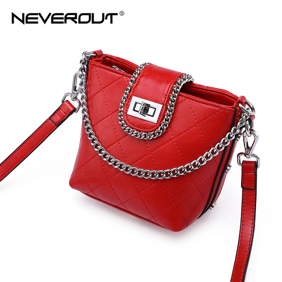 

NEVEROUT Small Handbag High Quality PU Leather Brand Women Bag Handbags Tote Female Shoulder Bags 4 Color Hobos Messenger Bags