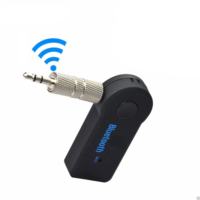 Car Bluetooth Audio Music Receiver Universal 3.5mm Adapter AUX Streaming Car Kit for Speaker Handsfree with Mic For Phone MP3