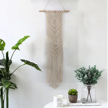

110x45cm Home accessories exotic style Bohemian woven tassel tapestry Wedding wall decoration wall hanging decoration gifts