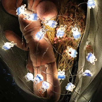 

Rabbit LED 2.2M Copper Wire String Lights Waterproof Holiday lighting For Wedding Party Decoration Light
