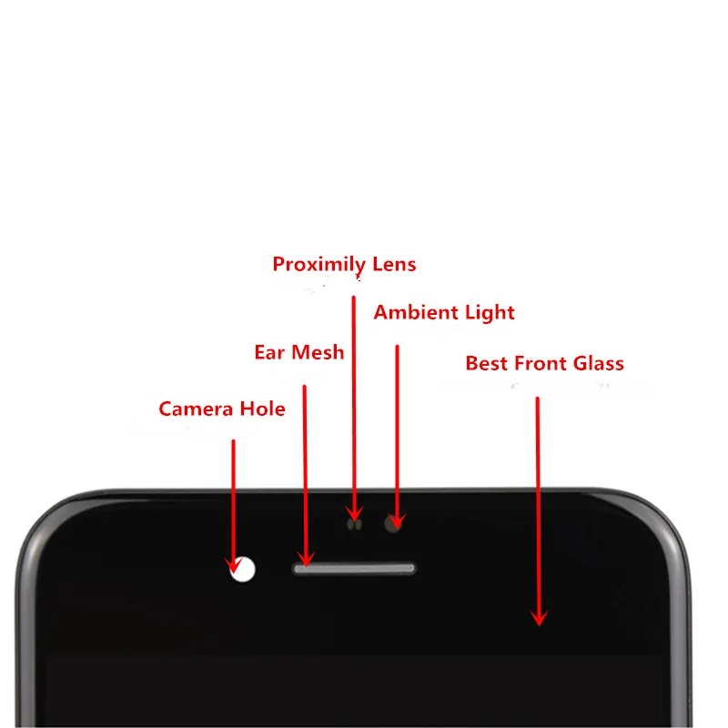 Tianma High Quality Full for iPhone 8 LCD Display Screen Touch Digitizer Assembly with Back Plate 5