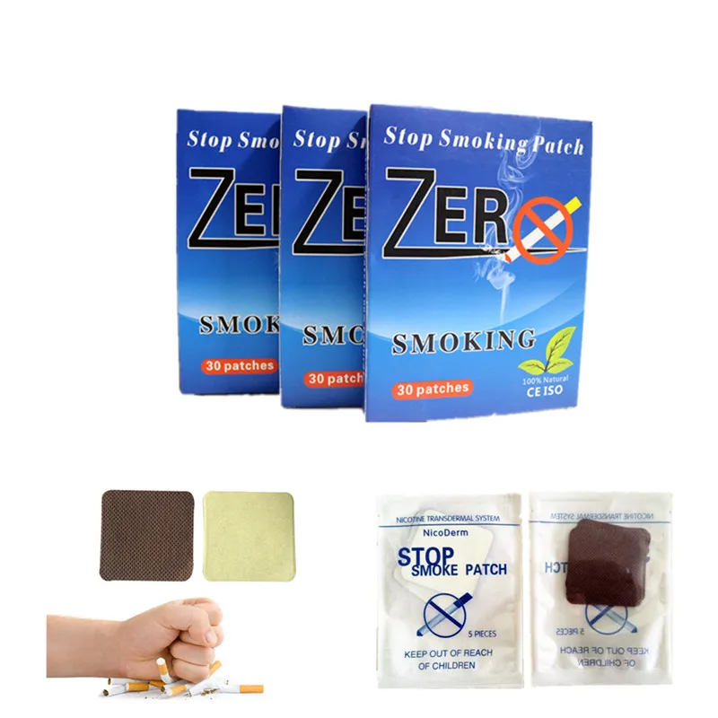 

600Pcs=20Box 100% Chinese Natural Herbs Quit Smoke Patch Health Care No Side Effects Stop Smoking Anti-smoke Cessation Pad