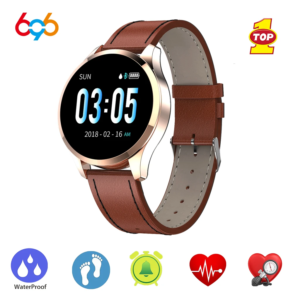 

Q9 Smart Watch Waterproof Message call reminder Smartwatch men Heart Rate monitor Fashion Fitness Tracker pk Q8 Q1