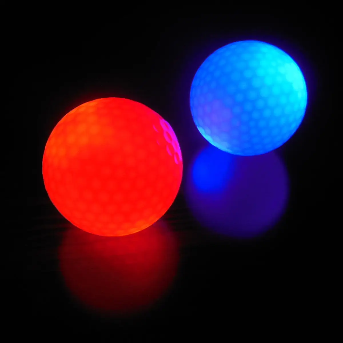 1 подсветка для ПК-up цвет мигающий светящийся электронный мяч для гольфа для ночного гольфа подарок Прямая