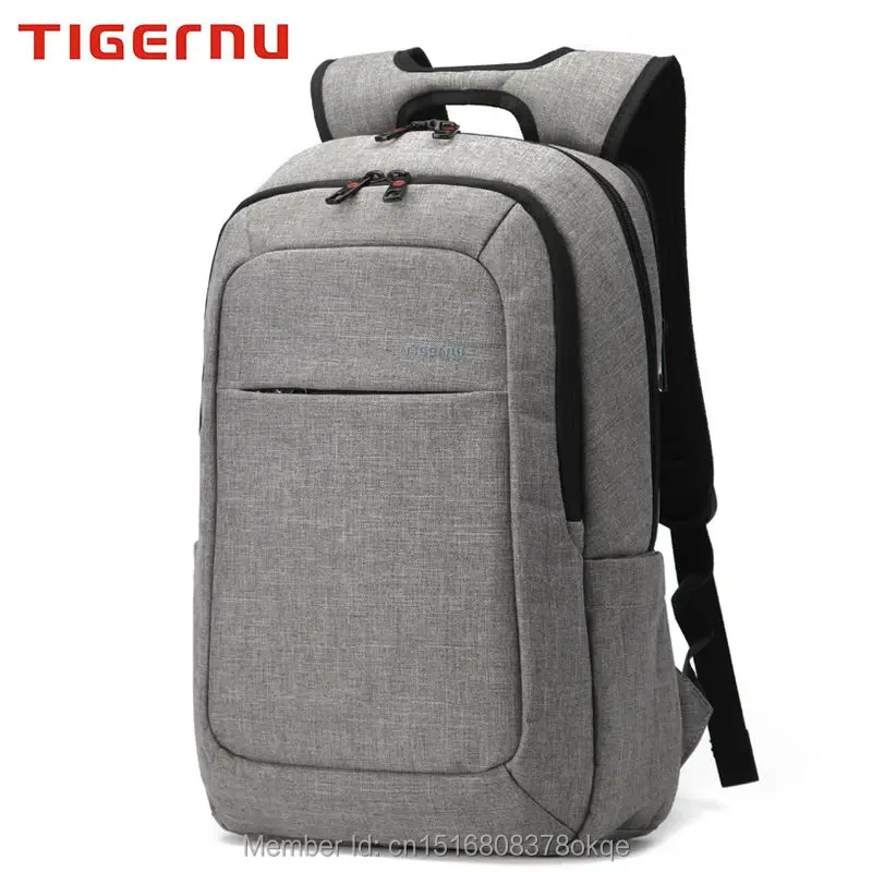 Tigernu Brand 15.6inch Laptop Backpack Mochila Male Backpack Bag 15.6 Inch Rucksack For Computer Laptop Bags Men's Backpack