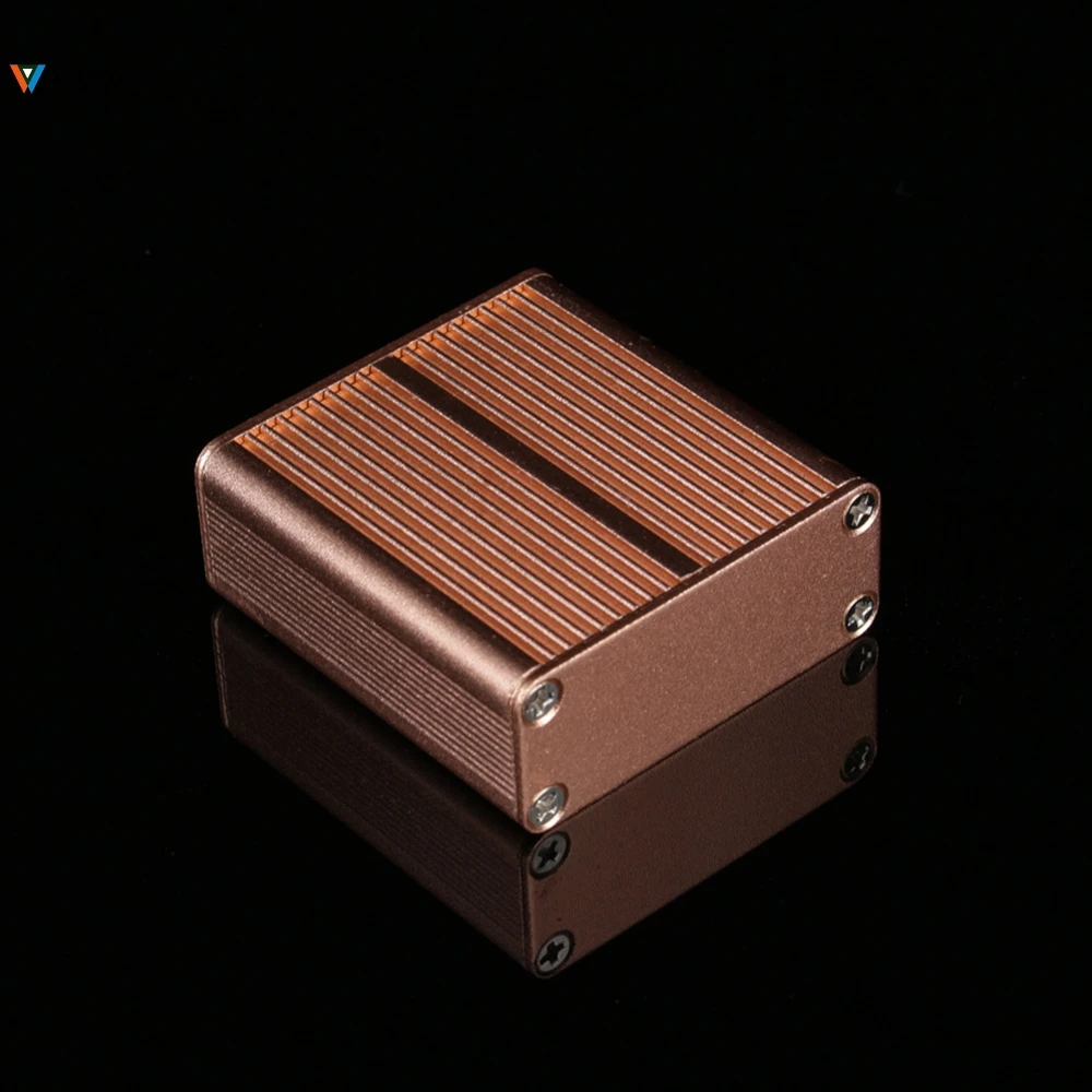 

Aluminum PCB Instrument Box Enclosure DIY Electronic Project Case Panels Screws DIY Built-in Grooves 45 * 45 * 19mm