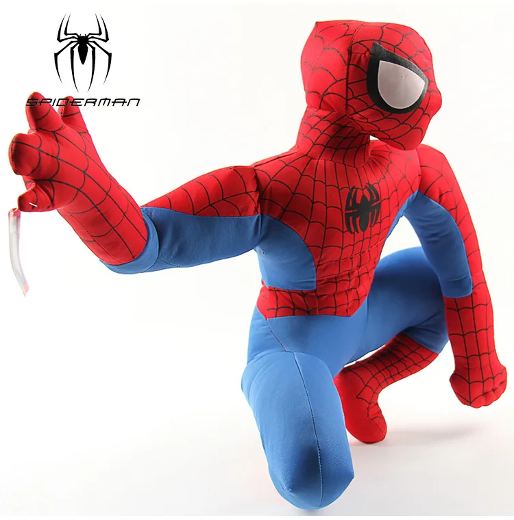 Мстители фигурку игрушки 25 см с человеком-пауком, Бэтменом и Суперменом Железный человек Халк Капитан Америка Тор Марвел Рождественский подарок