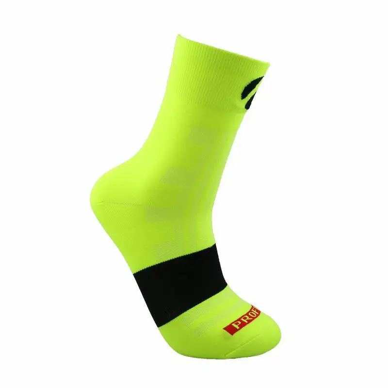 Высококачественные брендовые велосипедные носки дышащие мужские носки для велоспорта Гольфы Coolmax Велосипедные Компрессионные спортивные носки для бега
