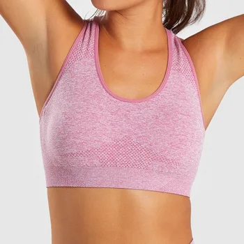 

SVOKOR Bra Women Gather Shockproof Fitness Underwear Summer Casual Breathable Women Bras Top