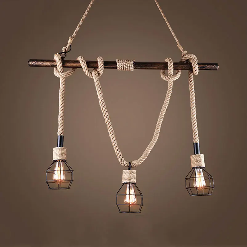 American wind industry retro loft chandelier clothing store restaurant living room bar cafe pendant lamp art pipe rope light american tracks industry retro chandelier bar coffee bar restaurant cafe clear chandelier clothing store