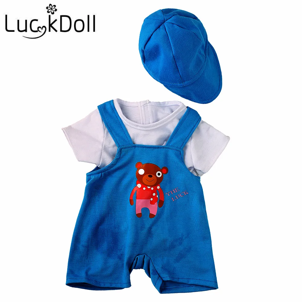 Кукольная Пижама LUCKDOLL 12 видов 18 дюймов американский размер 43 см Детская кукла