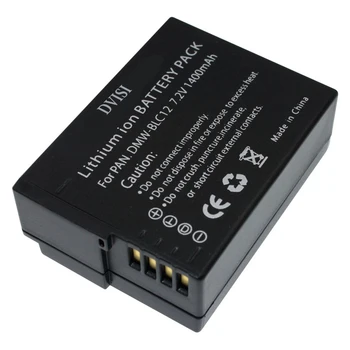 

DVISI 7.2V 1400mAh DMW-BLC12 DMW BLC12 DMWBLC12 Replacement Camera Battery for Panasonic Lumix DMC-GH2 GH2GK DMC-GH2HK Camera