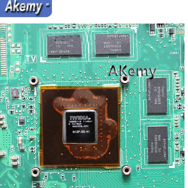 AK N53SN материнская плата для ноутбука For Asus N53SM N53SV N53S N53 тест оригинальная GT540M 2GB