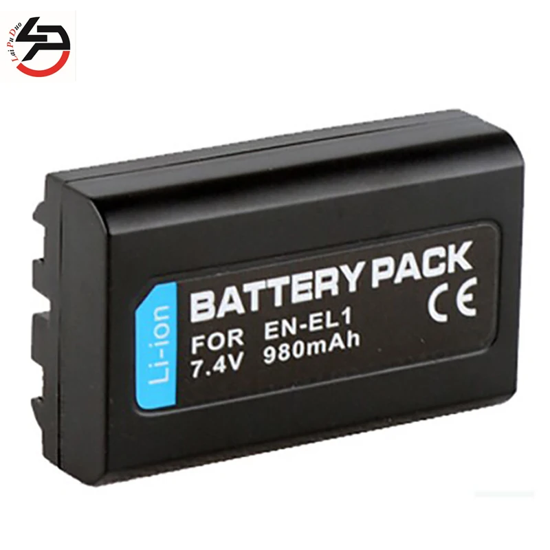 Аккумулятор LPD для камеры 900 мАч 100% новый запасной аккумулятор Nikon 4300 ENEL1 NP800 4800 E880