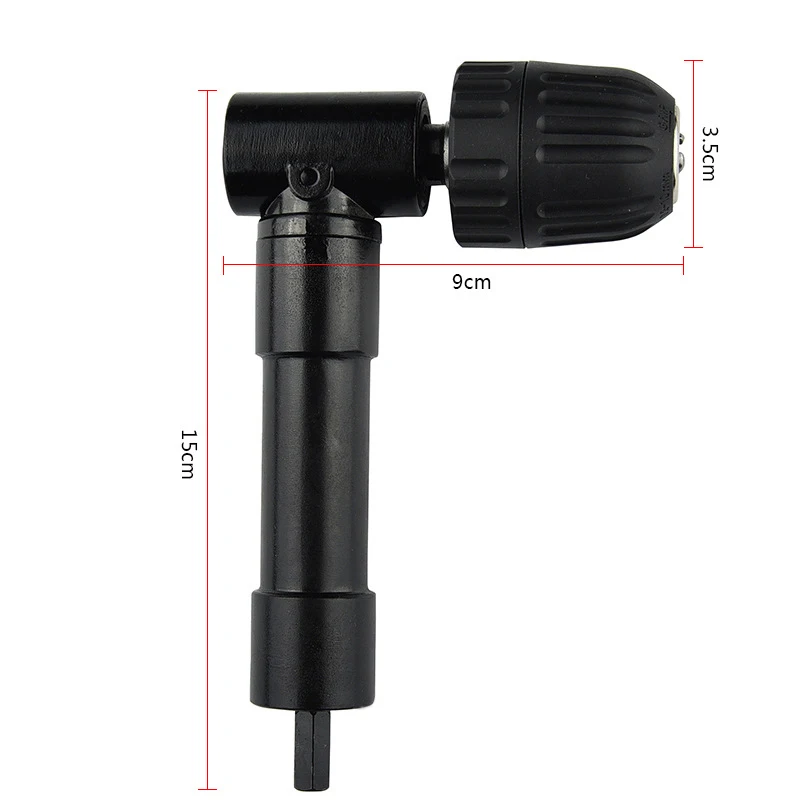 

Right Angle Bend Extension 90 Degree Pro Cordless Drill Attachment Adapter Accessories TN99