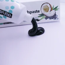 1 шт. бамбуковый уголь Кокосовая зубная паста для ухода за полостью рта Зубная Паста Универсальная удаляющая пятна Кокосовая Скорлупа зубная паста