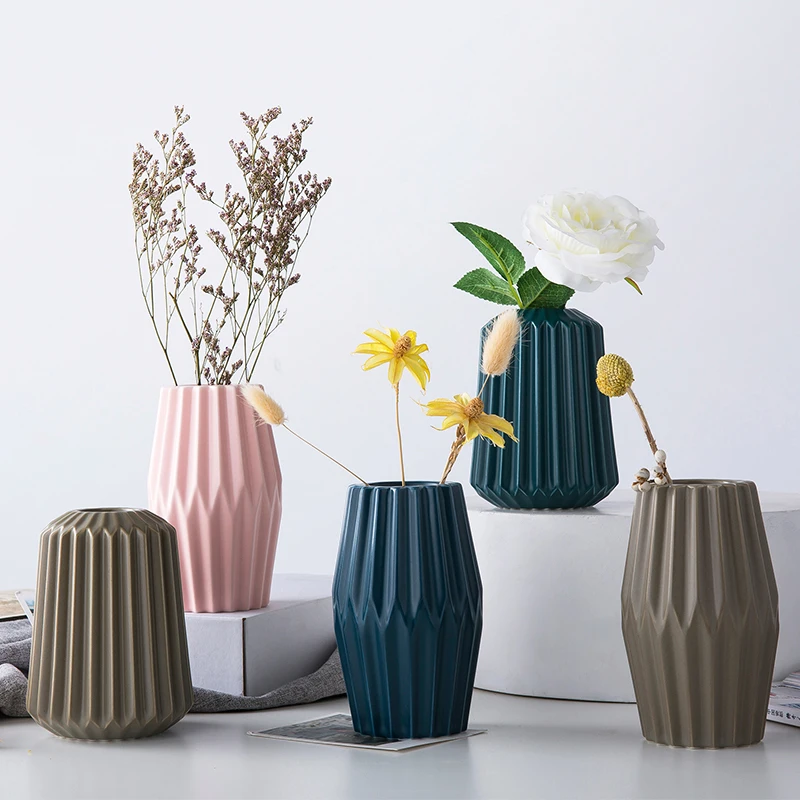 

Europe Style Ceramic Vase Pattern Flower Creative Color Ceramic Vase Desktop Decoration Office Home Crafts Ceramic Flower Vases