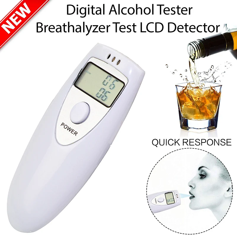 1pc Professional Alcohol Analyzer Police Digital Breath Alcohol Tester HX-64 LCD Display Breath Analyzer alcohol Tester 1pc Professional Alcohol Analyzer Police Digital Breath Alcohol Tester HX-64 LCD Display Breath Analyzer alcohol Tester
