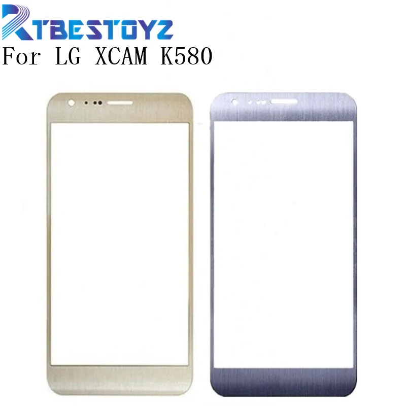 

RTBESTOYZ 5.2'' Front Outer Screen Glass Lens Replacement Touch Screen For LG XCAM K580DSF X CAM K580DS K580