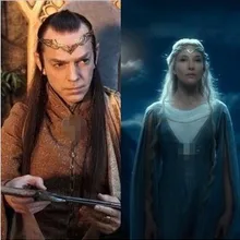 ZRM 6 шт./лот винтажная Корона Хоббита Элронда Властелин Рин gs головной убор Elrond, оригинальная поставка с фабрики