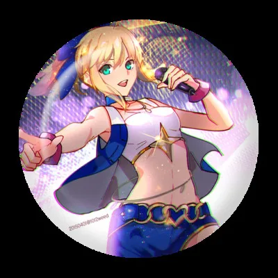 1 шт. мультяшный значок аниме Fate/Stay Night Saber Lancer Torankusu Gilgamesh брошь уникальный подарок