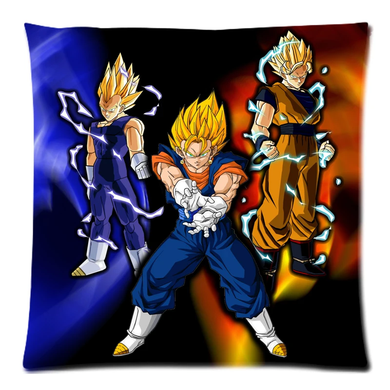 

Hot Anime_Dragon Ball Background Two Side Printed Throw Pillow Case&Cotton Linen Cushion Cover 17.7"X17.7"(45 X 45CM)