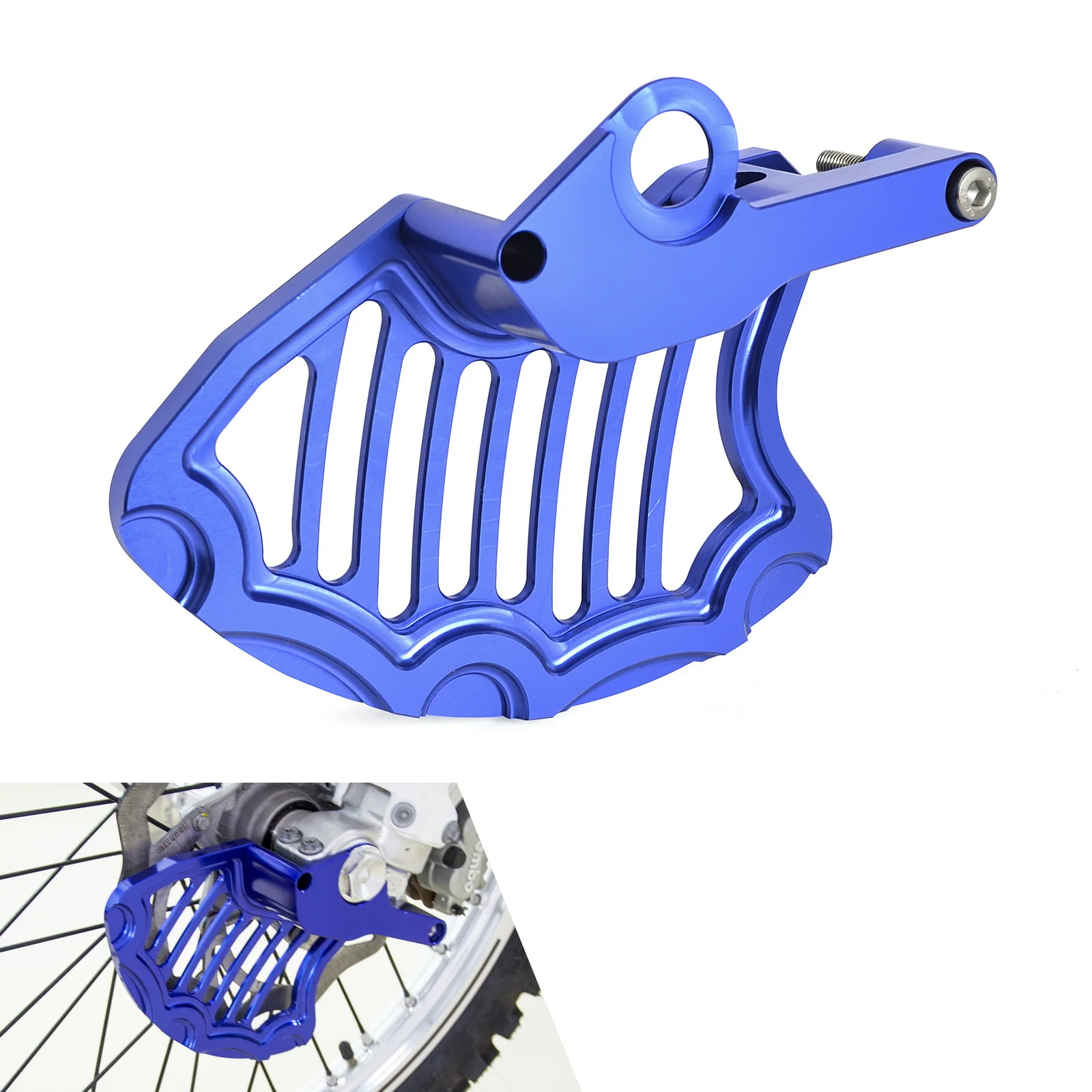 

Motorcycle Front Brake Disc Rotor Protector Guard For Husqvarna FE FC TE TC FX 125 200 250 300 350 450 501 2016 2017 2018 2019
