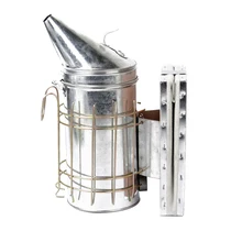 10,6 дюймов пчелиный улей курильщик из нержавеющей стали и кожи тепловой щит пчеловодство оборудование