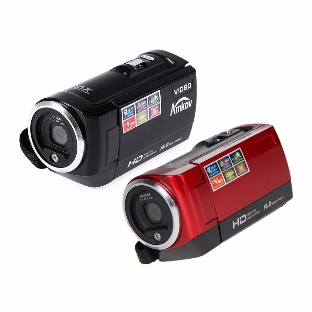 

Digital Cameras 2.7 inch 4:3 Screen DV Video Camera Professional HD720P Max 16MP DIS Face Capture With Battery
