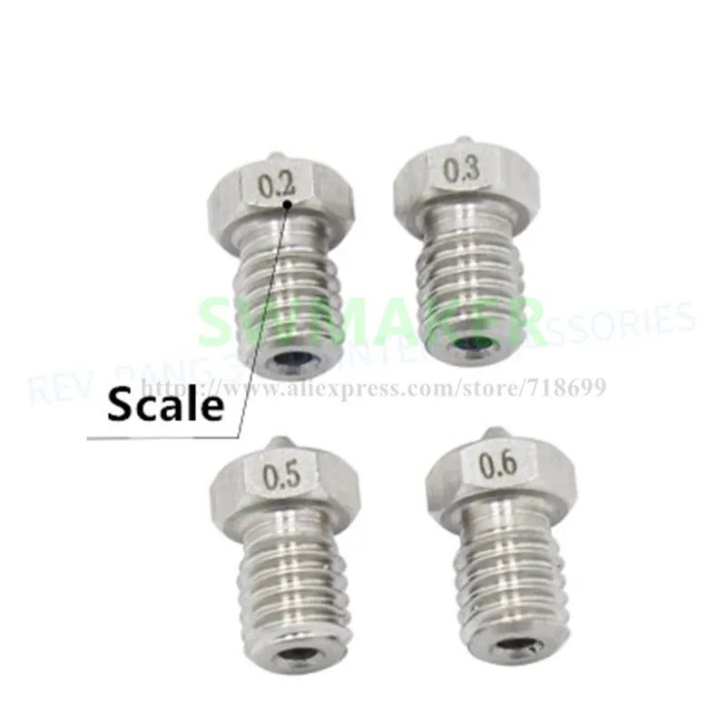 10pcs-Lot-3D-Printer-Parts-V5-V6-Stainless-Steel-Printer-Nozzle-Threaded-M6-J-Head-Extruder (1)