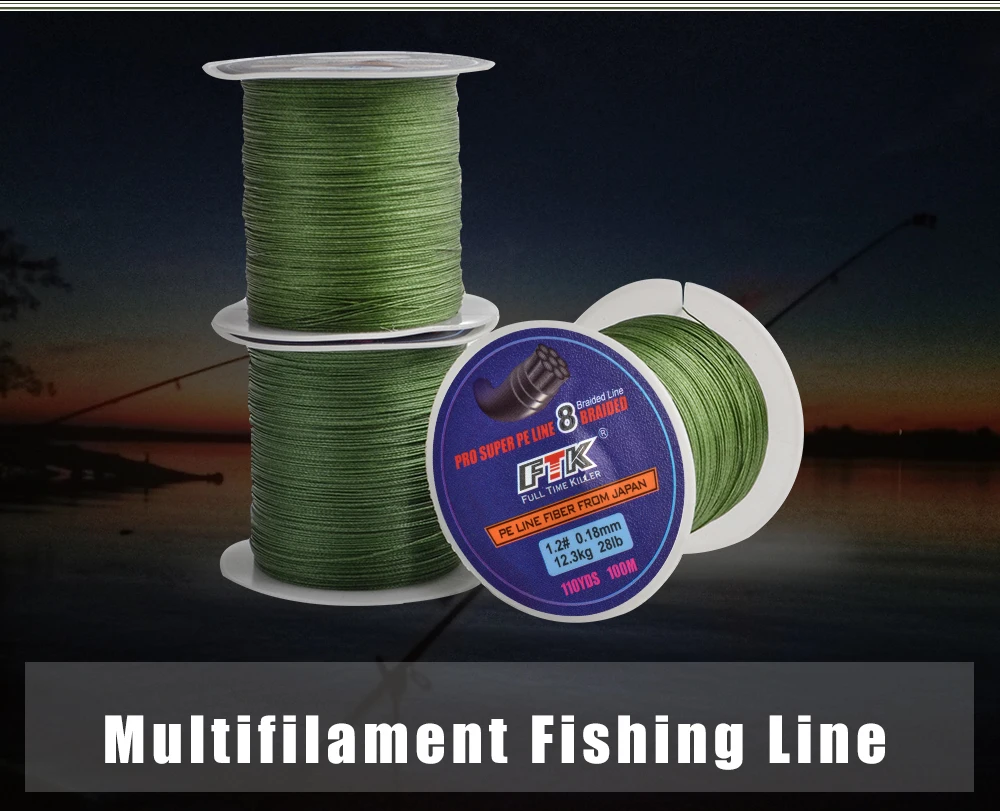 Linhas de pesca