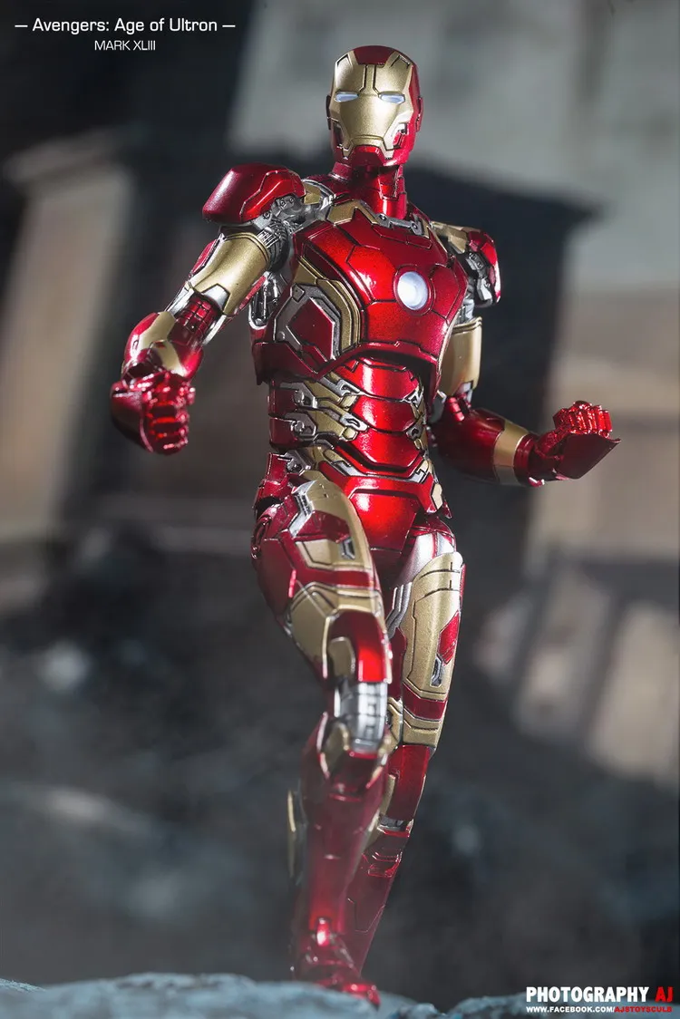 Коллекционная фигурка из 1/12 сплава Ultron Ironman MK43 MK42 для поклонников, подарок на праздник