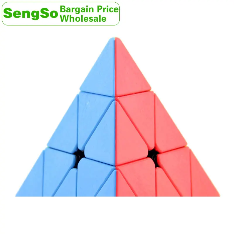 ShengShou Gem пирамидка 3x3x3 кубик руб SengSo Pyramid 3x3 оптом набор много 14PCS профессиональный Скорость куб головоломки антистресс Непоседа игрушки для