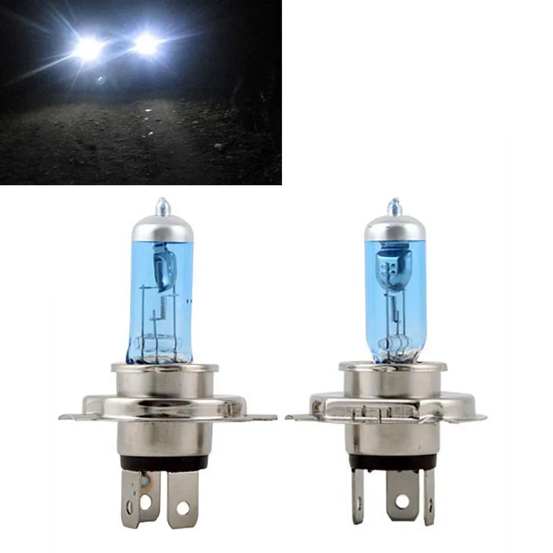 New Hot Sale 2Pcs/lot H4 HID Halogen Auto Car Head Light Bulbs Lamp 6500K BEP 2982 AliExpress