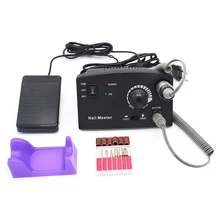 Профессиональная 15 Вт электрическая дрель для маникюра и аксессуары для ногтей сверлильный станок для маникюрных фрез аппарат для маникюра