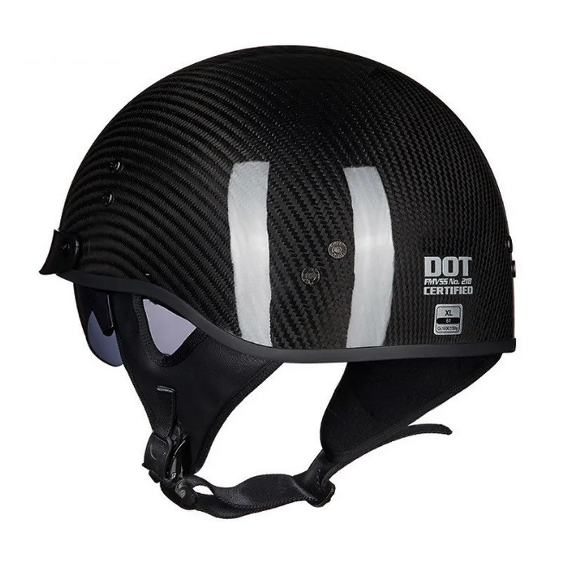 Углеродное волокно moto rcycle moto rbike darkLens летний открытый шлем moto capacete para moto cicleta casco