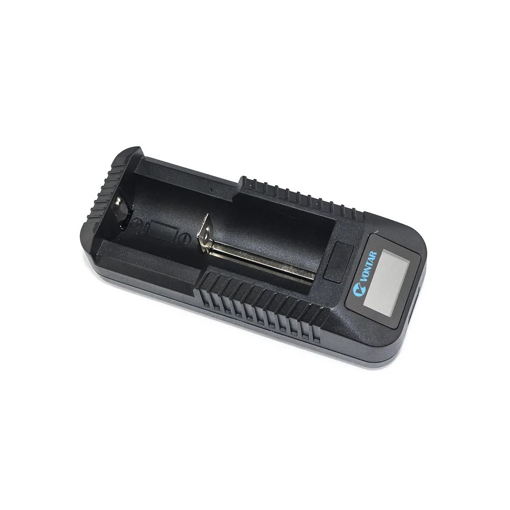 VONTAR Смарт ЖК-дисплей USB Батарея Зарядное устройство Smart для 26650 18650 18500 18350 17670 16340 14500 10440 литиевая батарея 3,7 V